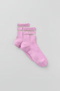 Women's Pulse Grip Sock - Candy Heart Pink
