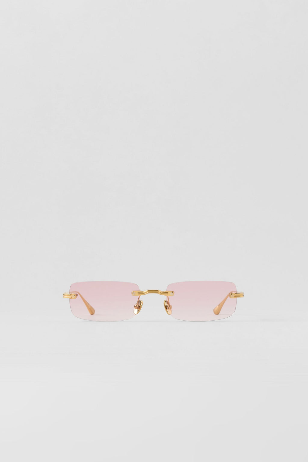 ALO Wire Frame Sunglasses - Gold/Pink Gradient
