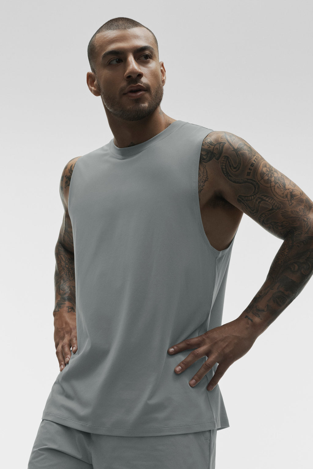 Conquer Muscle Tank - Monument