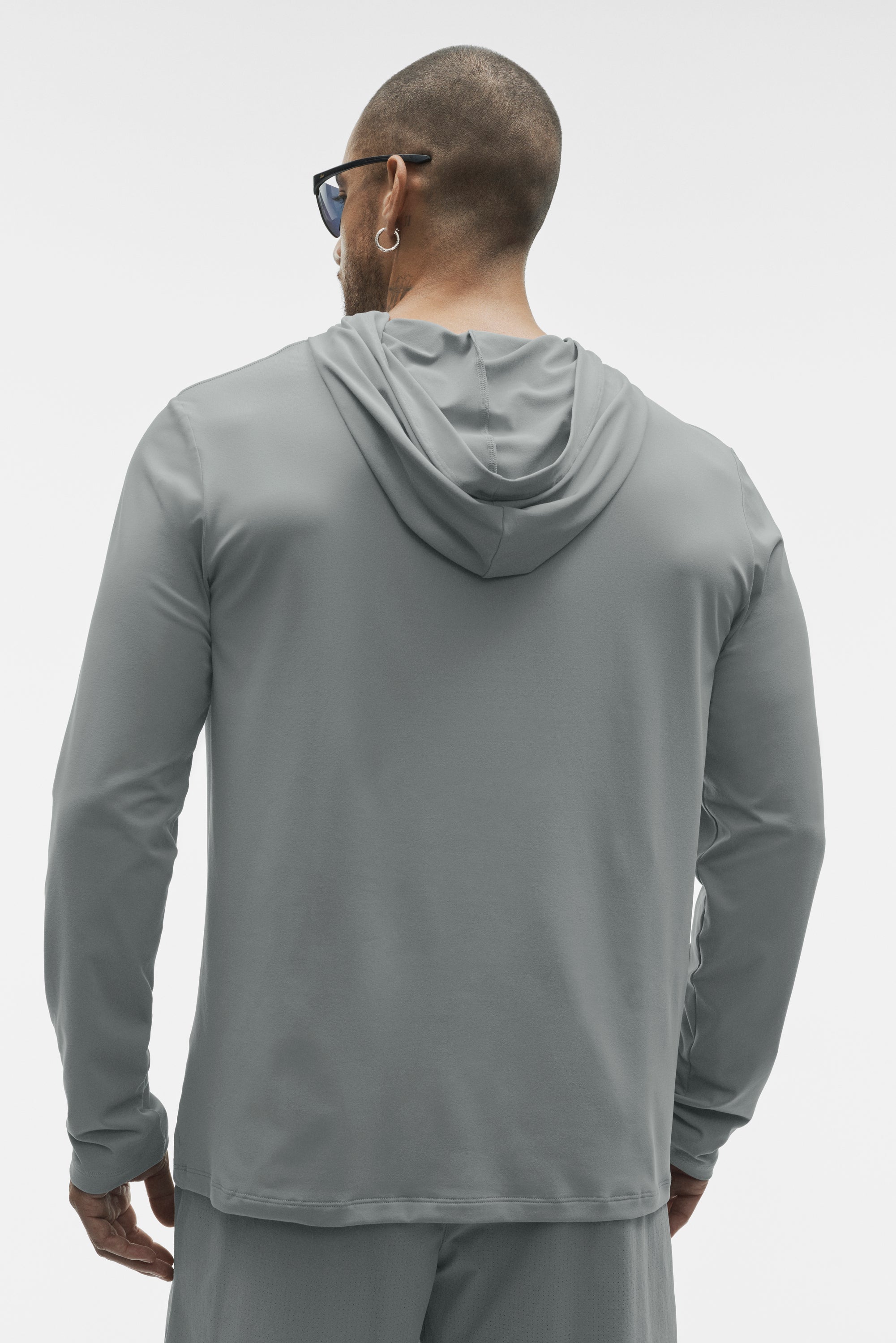 Conquer Reform Long Sleeve With Hood - Monument