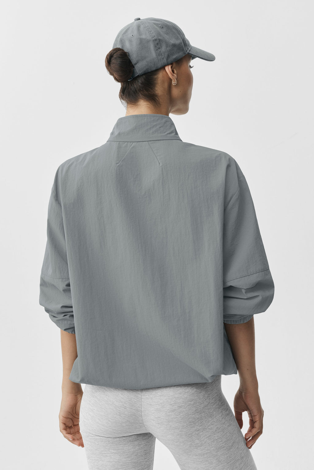 Light Weight Takeaway Track Pullover - Monument