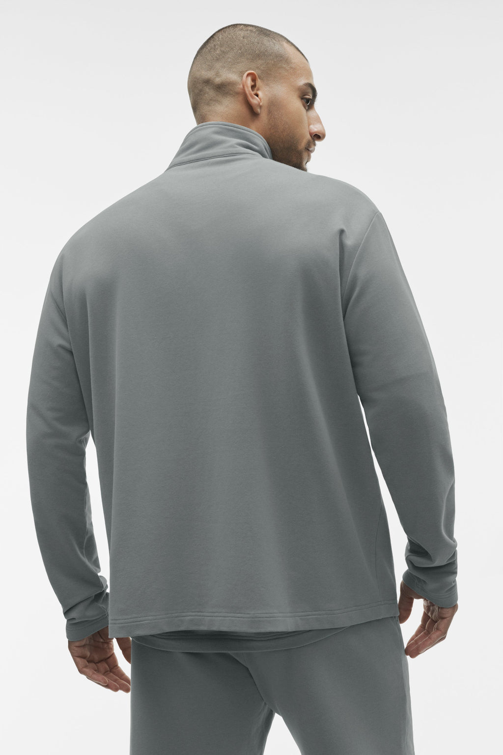 Double Take Long Sleeve 1/4 Zip - Monument