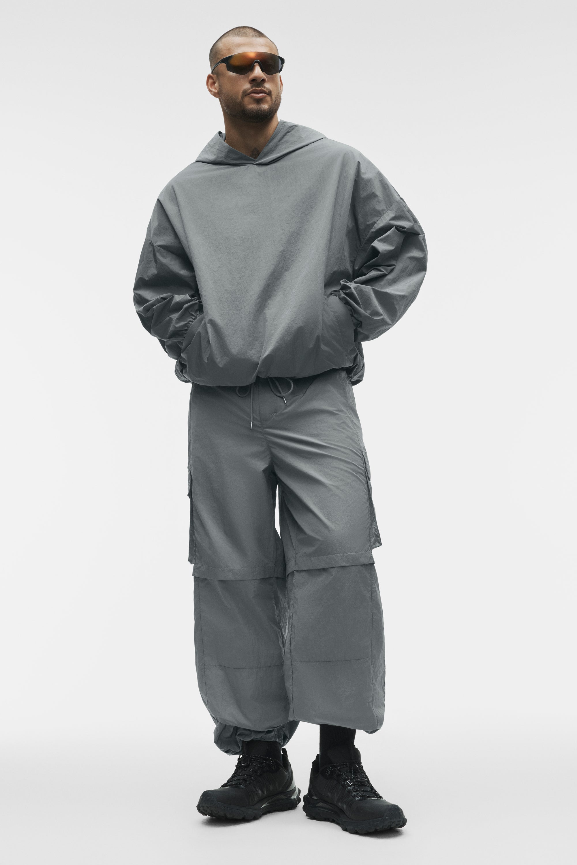 Axis Hooded Pullover - Monument