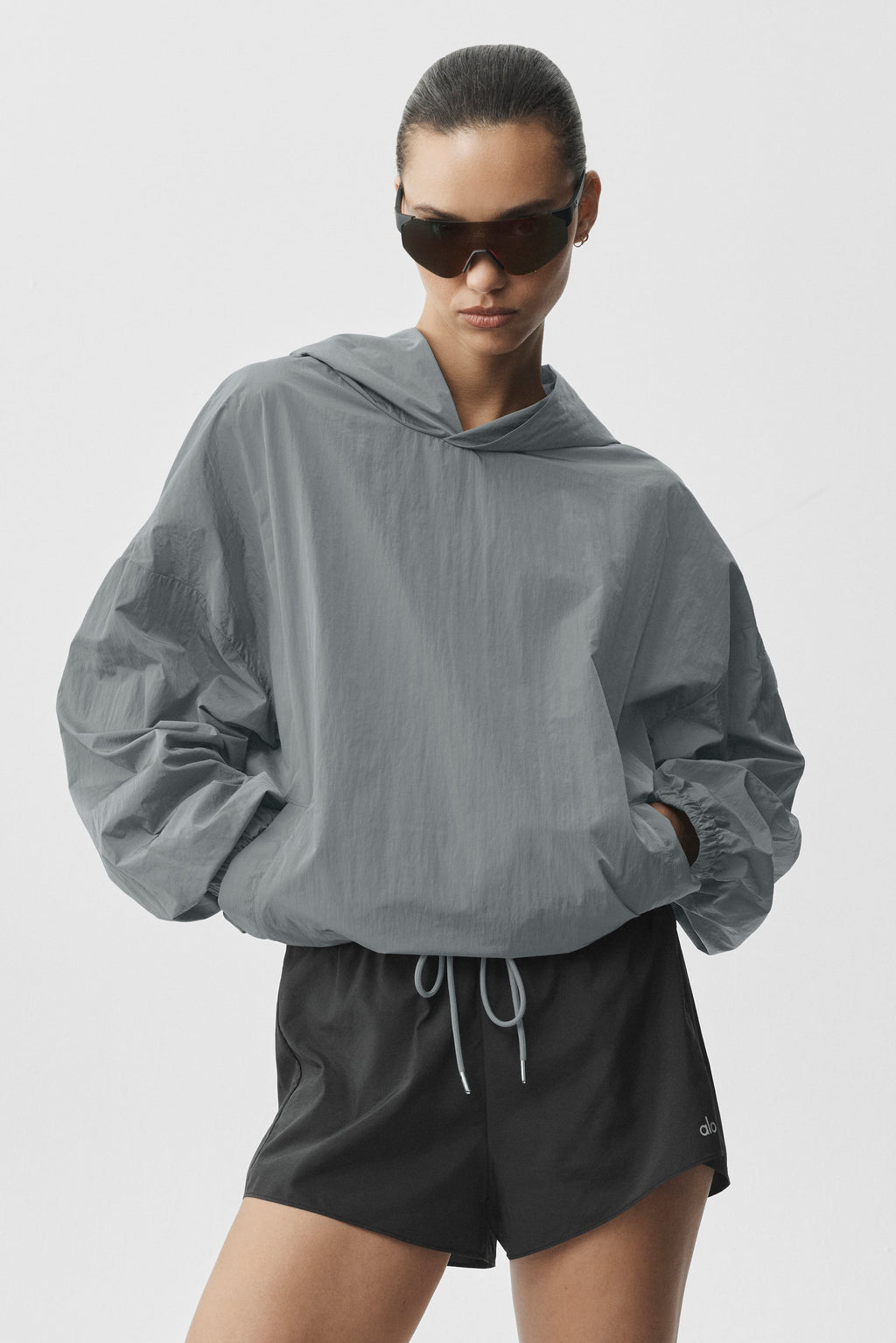 Axis Hooded Pullover - Monument