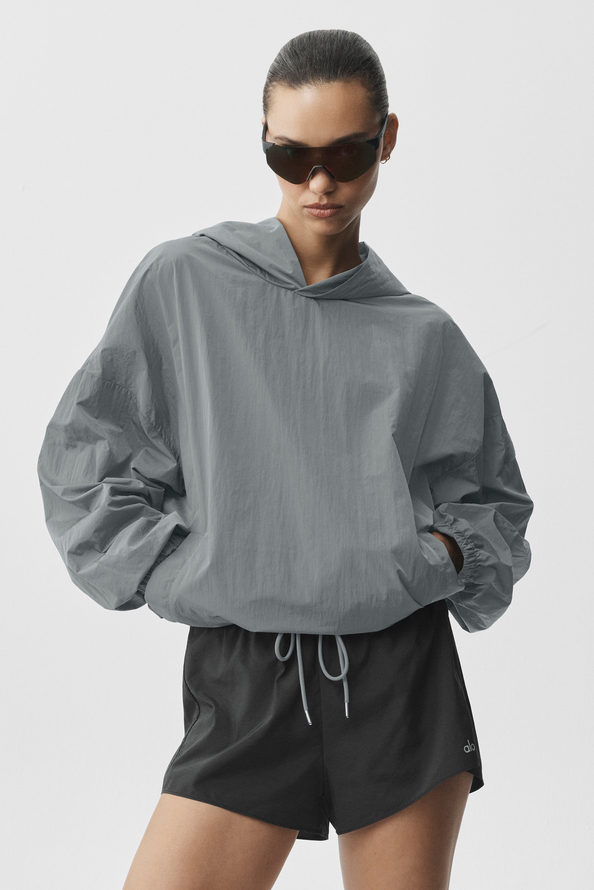 Axis Hooded Pullover - Monument