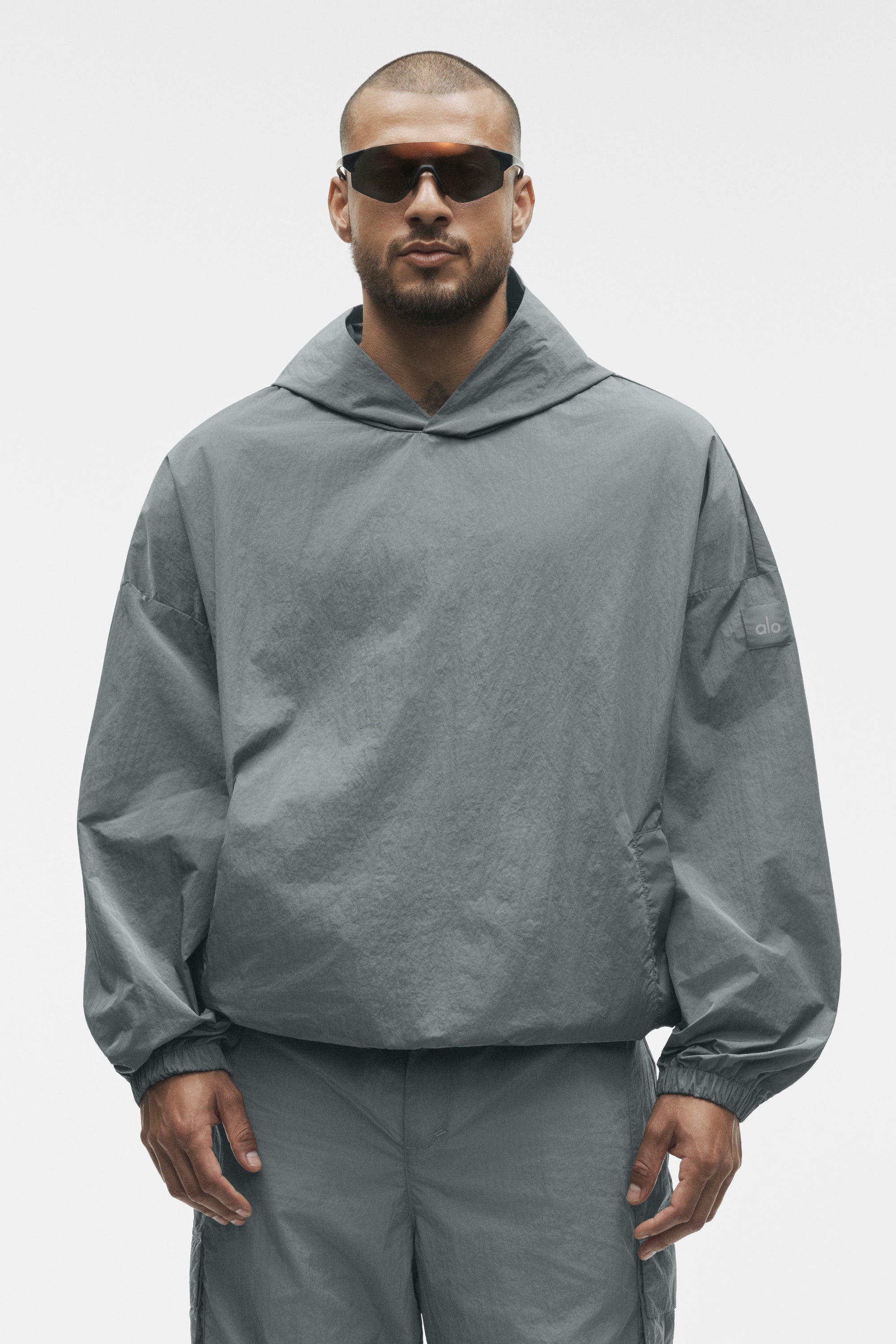 Axis Hooded Pullover - Monument