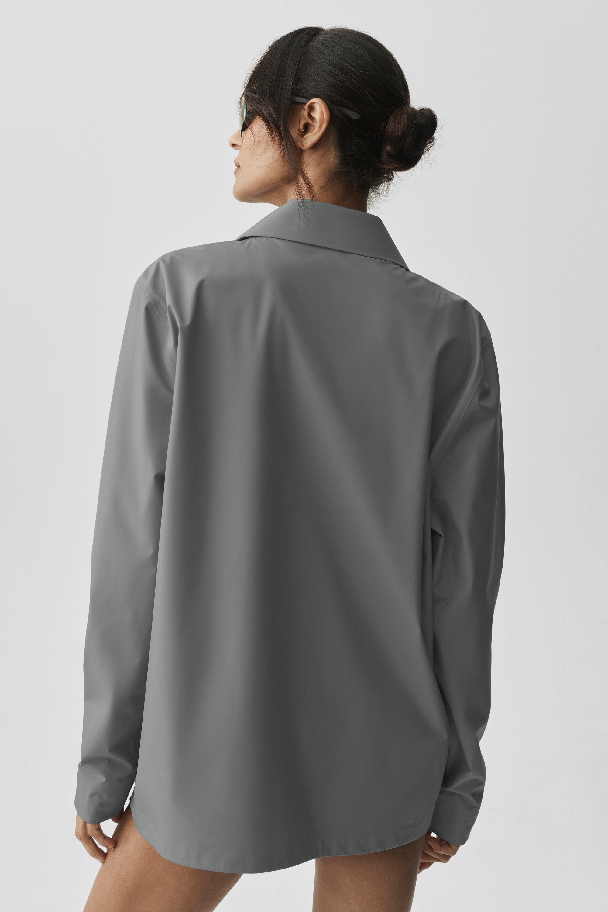 Alpha Shell Overshirt - Monument