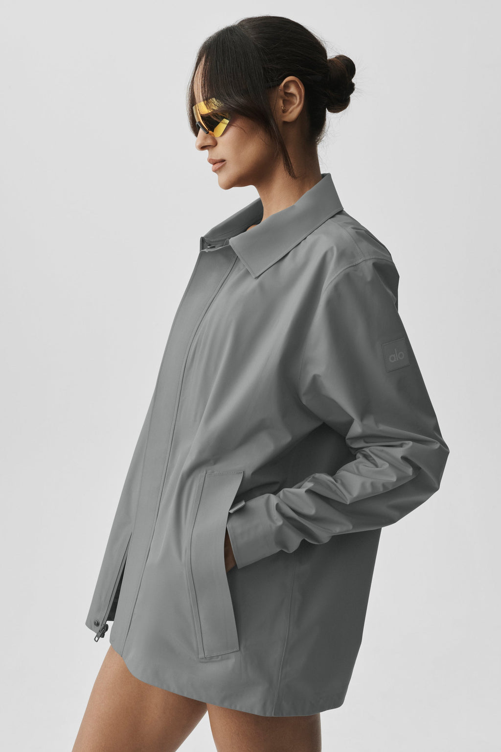 Alpha Shell Overshirt - Monument