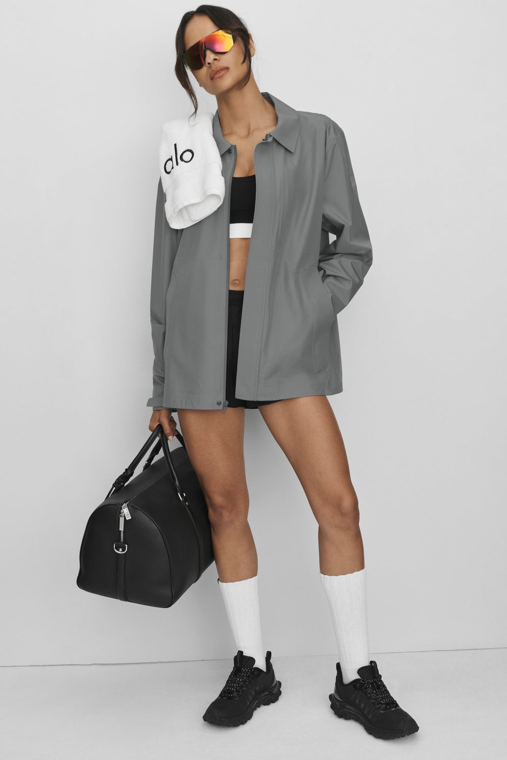 Alpha Shell Overshirt - Monument