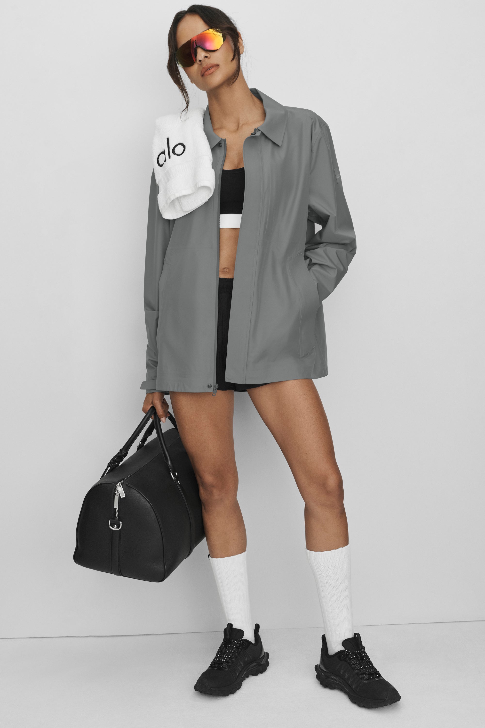 Alpha Shell Overshirt - Monument