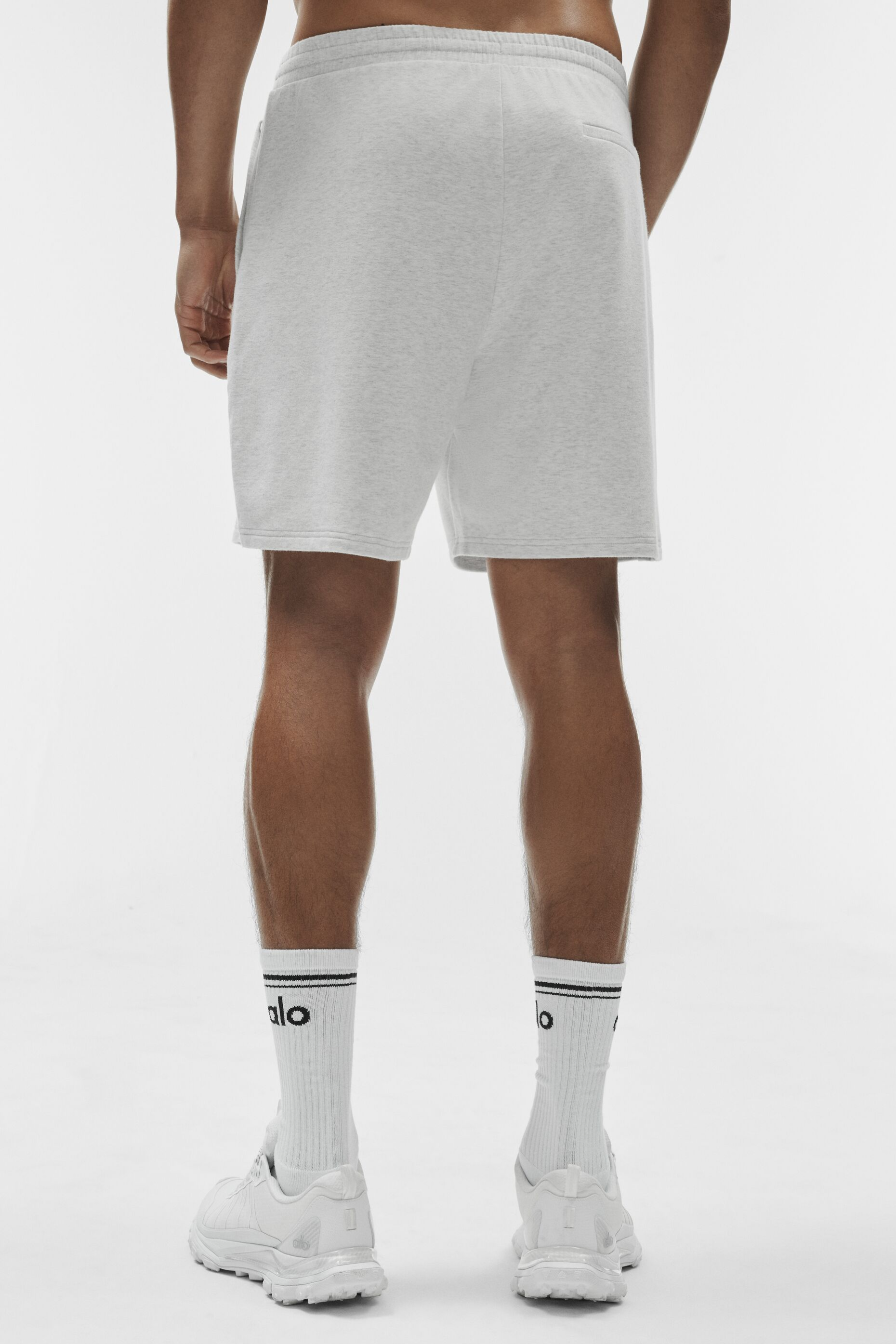 7 Double Take Short - White Heather