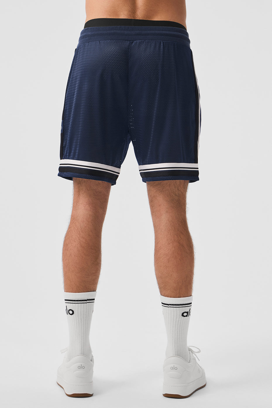 7 Key Mesh Basketball Short - Navy