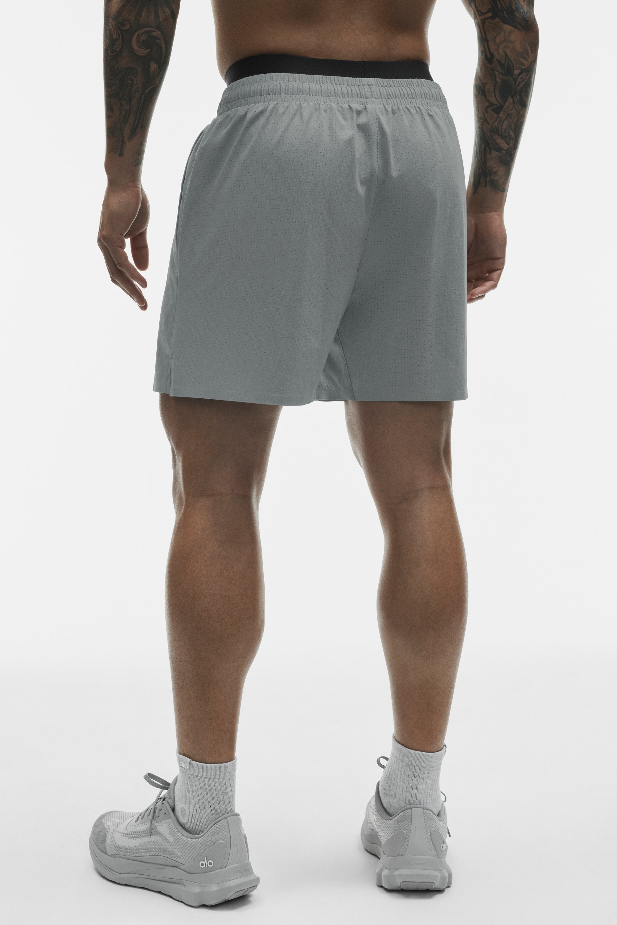 5 Traction Running Short - Monument