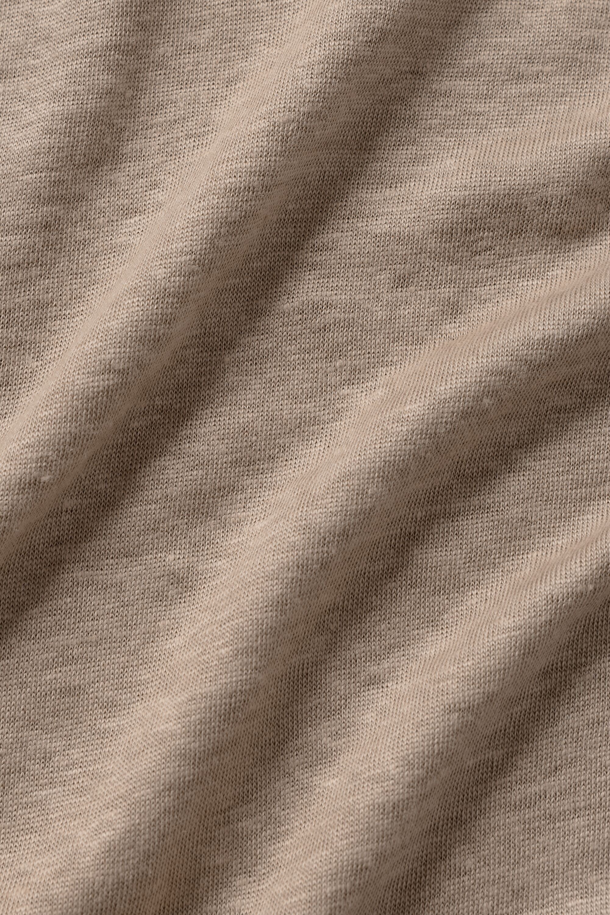7 Linen Jersey Coastal Short - Gravel