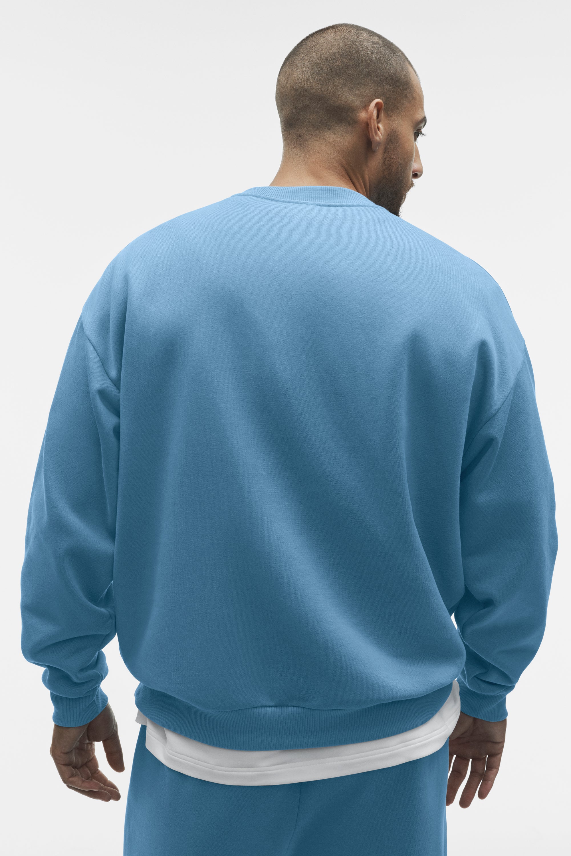 Accolade Crew Neck Pullover - California Blue
