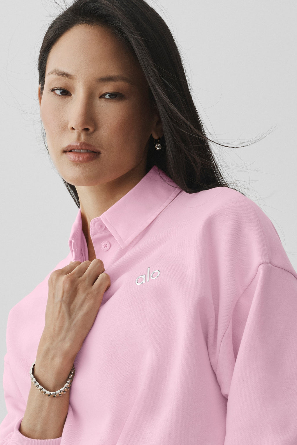 Accolade Crew Neck Pullover - Pink Marshmallow