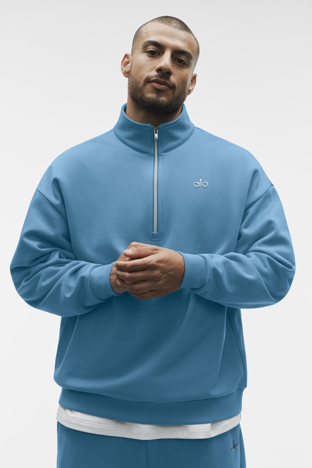 Accolade 1/4 Zip Pullover - California Blue