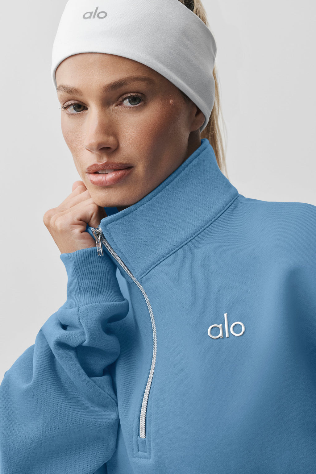 Accolade 1/4 Zip Pullover - California Blue