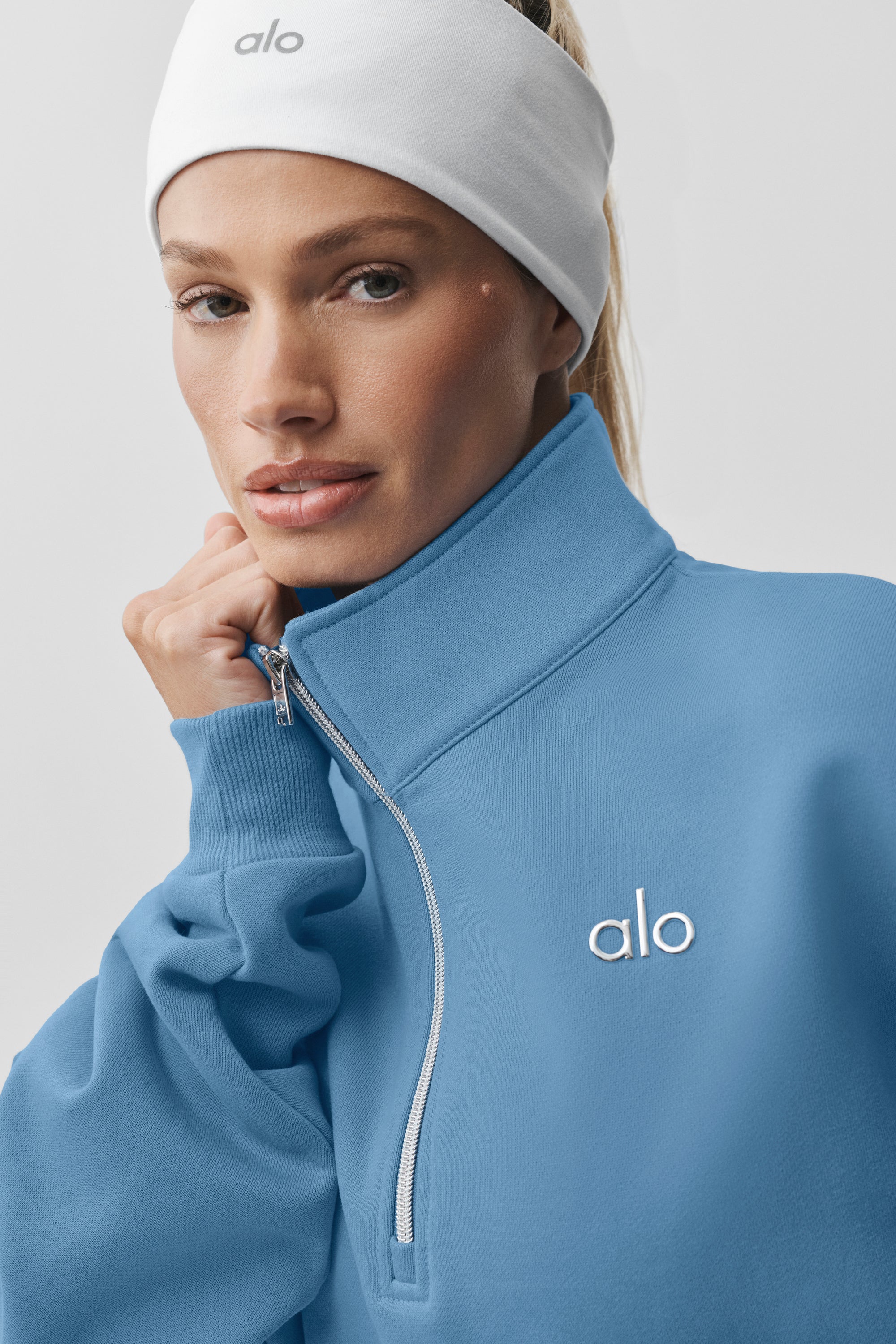 Accolade 1/4 Zip Pullover - California Blue