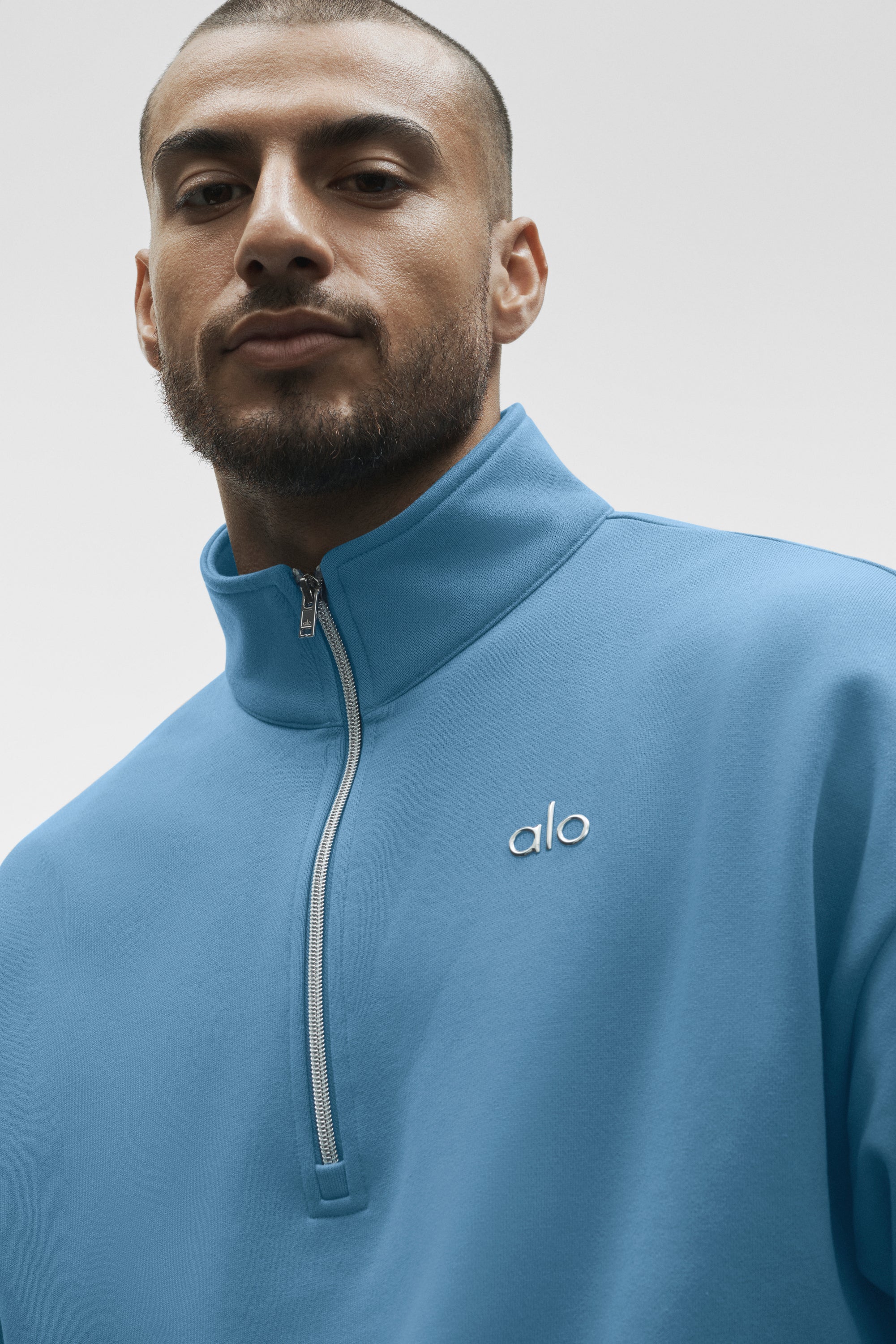 Accolade 1/4 Zip Pullover - California Blue
