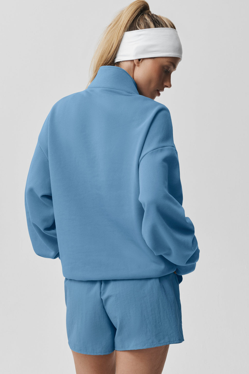 Accolade 1/4 Zip Pullover - California Blue