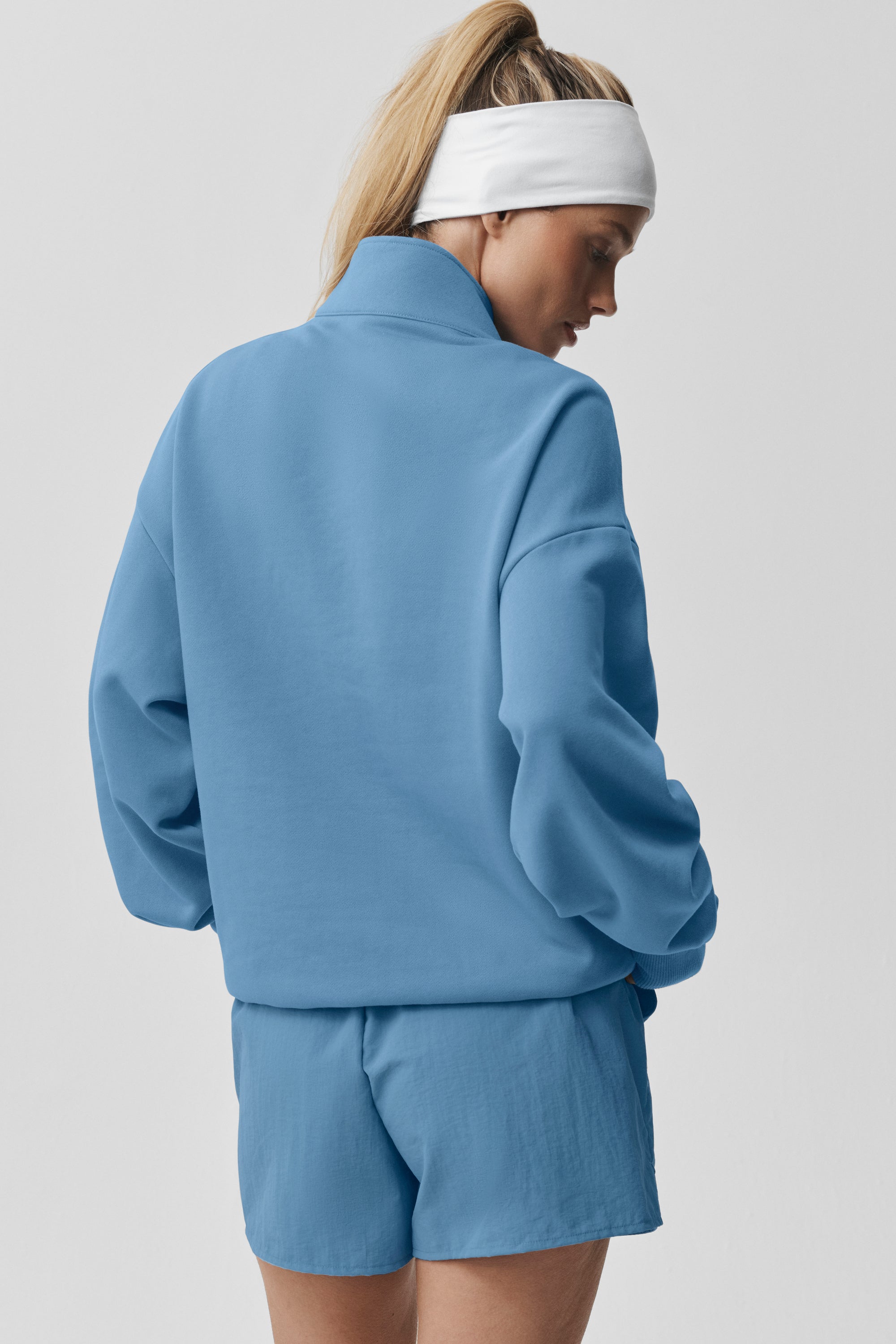 Accolade 1/4 Zip Pullover - California Blue