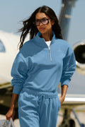 Accolade 1/4 Zip Pullover - California Blue