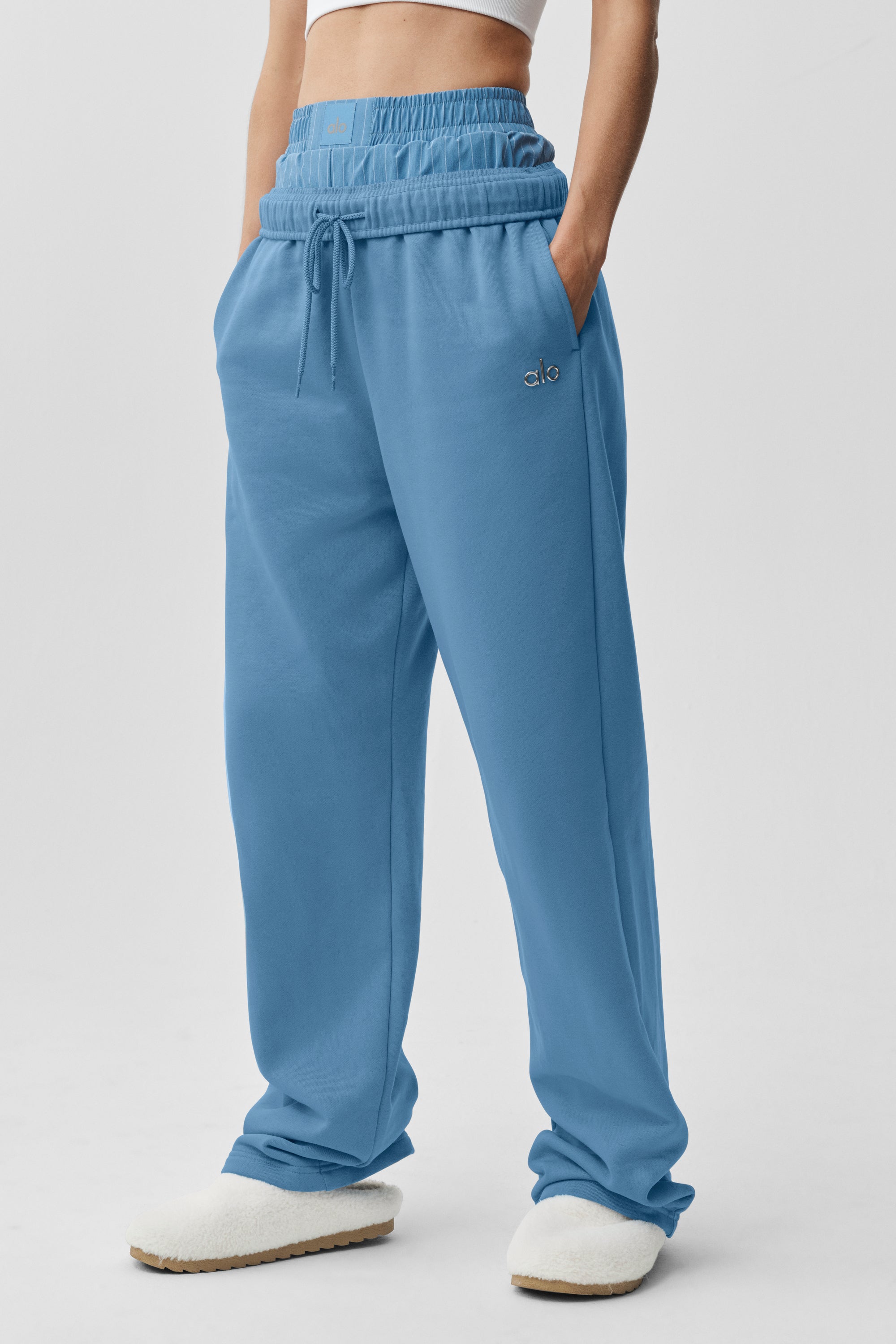 Accolade Straight Leg Sweatpant - California Blue