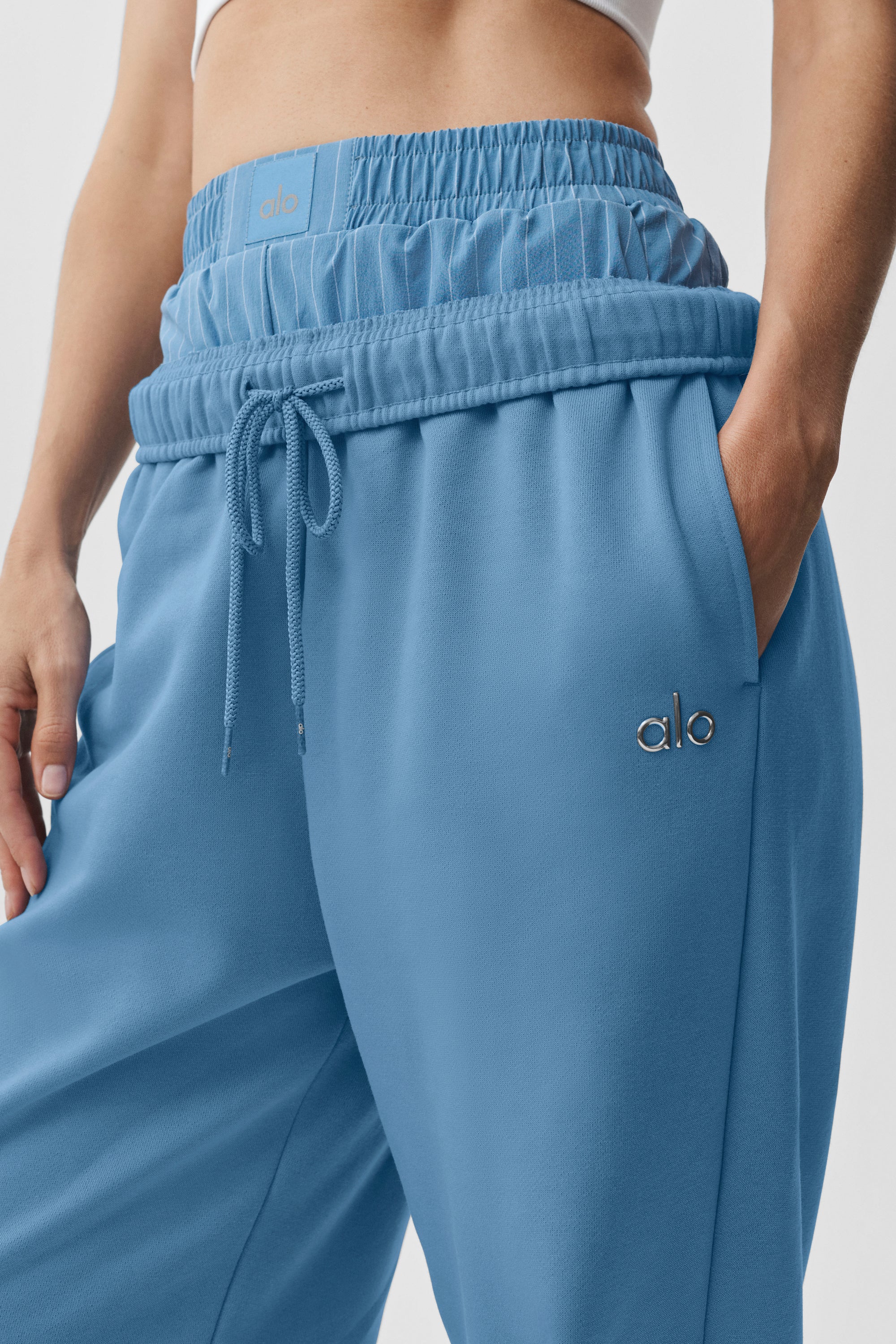 Accolade Straight Leg Sweatpant - California Blue