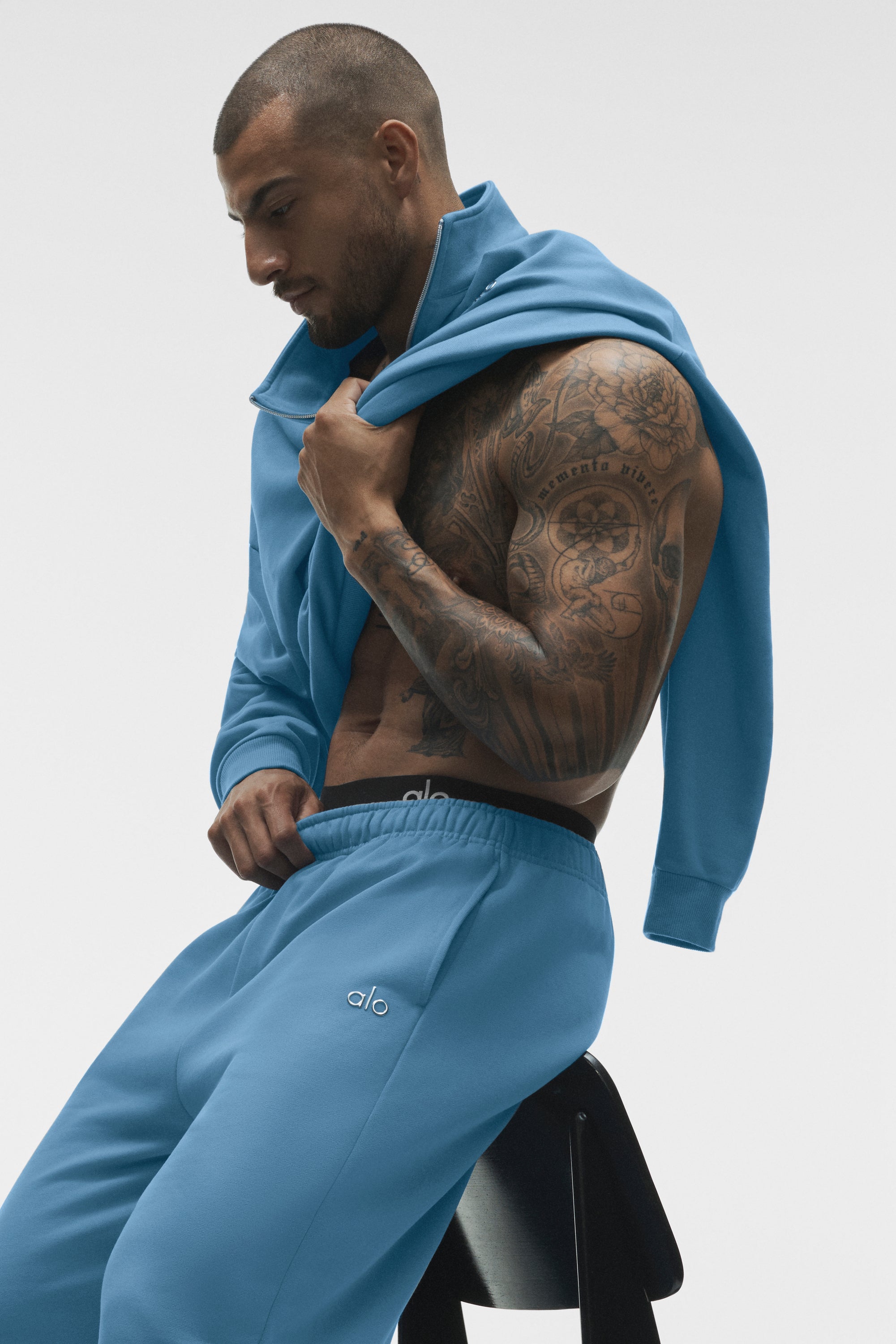 Accolade Straight Leg Sweatpant - California Blue