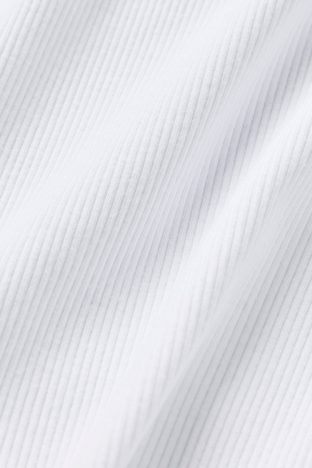 Ribbed Modal Cap Sleeve Top - White