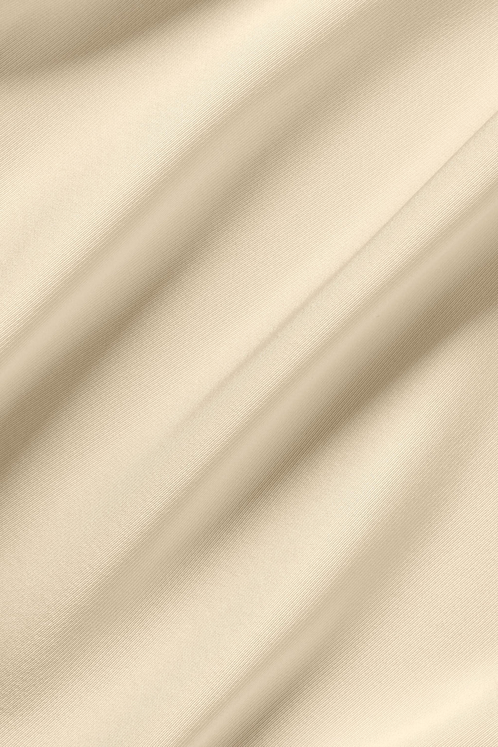 Silk Blend Radiance Long Sleeve Top - Sandy Beige