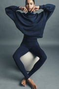 ALO Softsculpt High-Waist Legging - Navy
