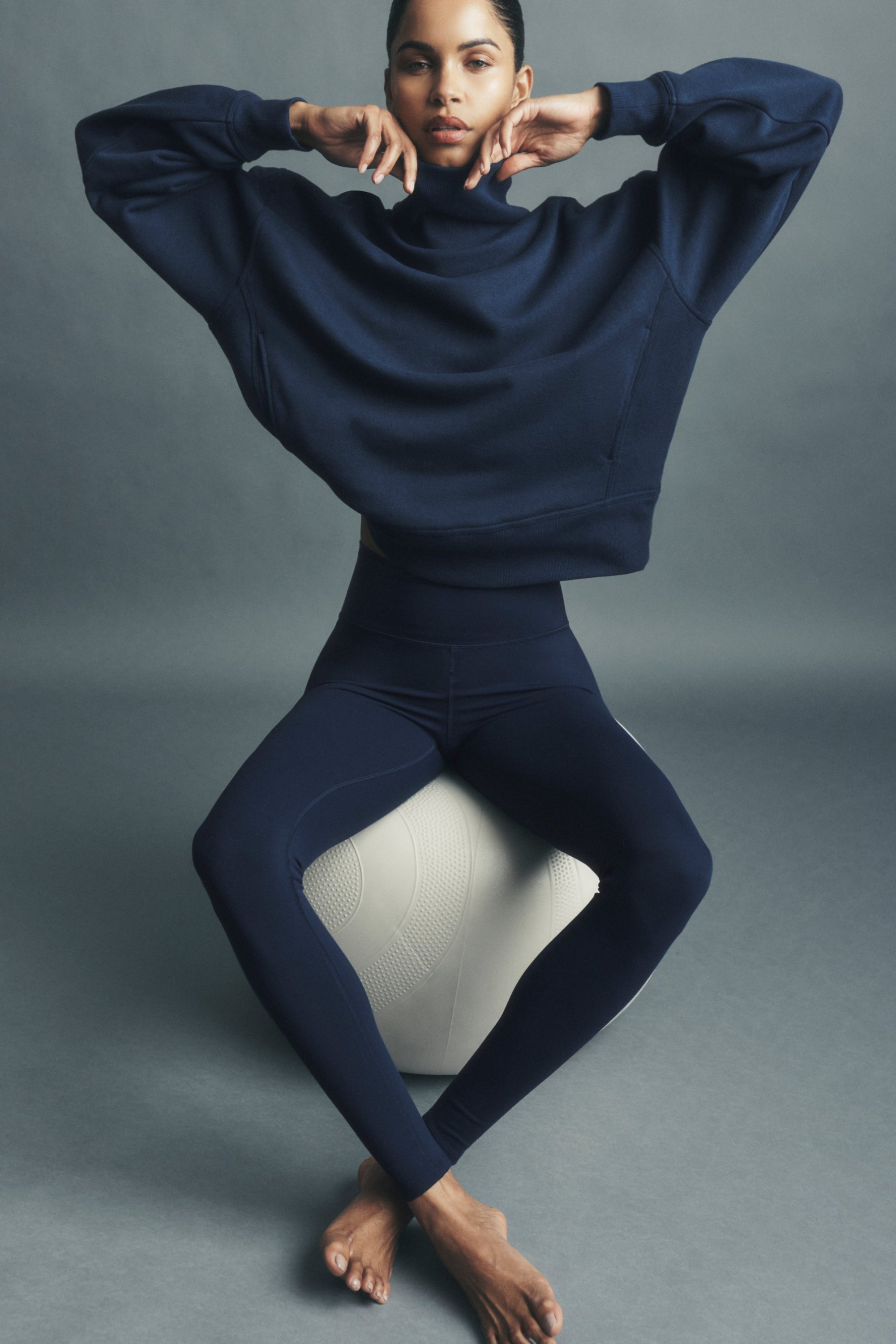 ALO Softsculpt High-Waist Legging - Navy