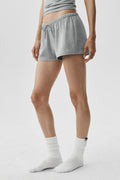 Alosoft Low-Rise Finesse Short - Vintage Athletic Heather