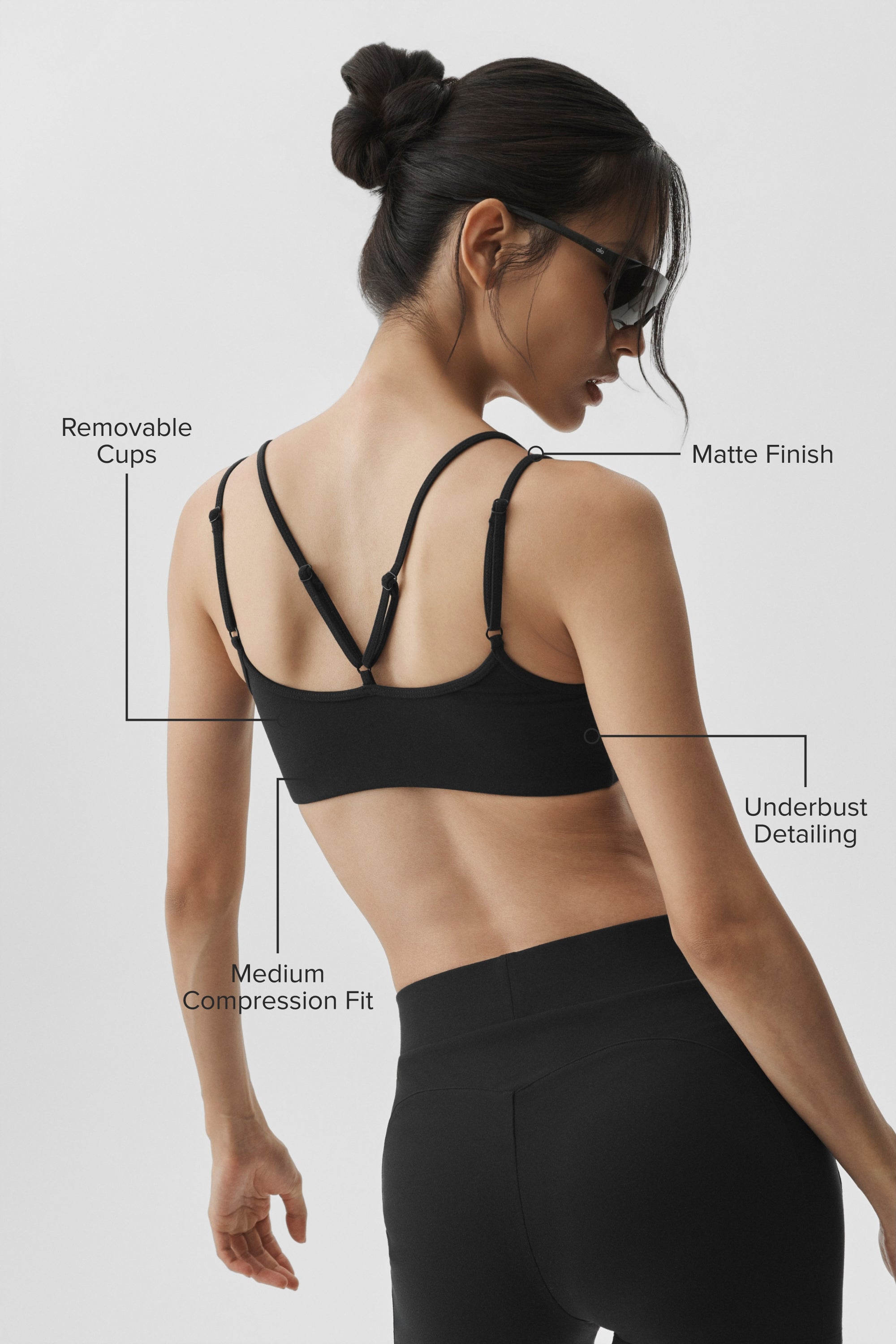 Airbrush Aura Bra - Black