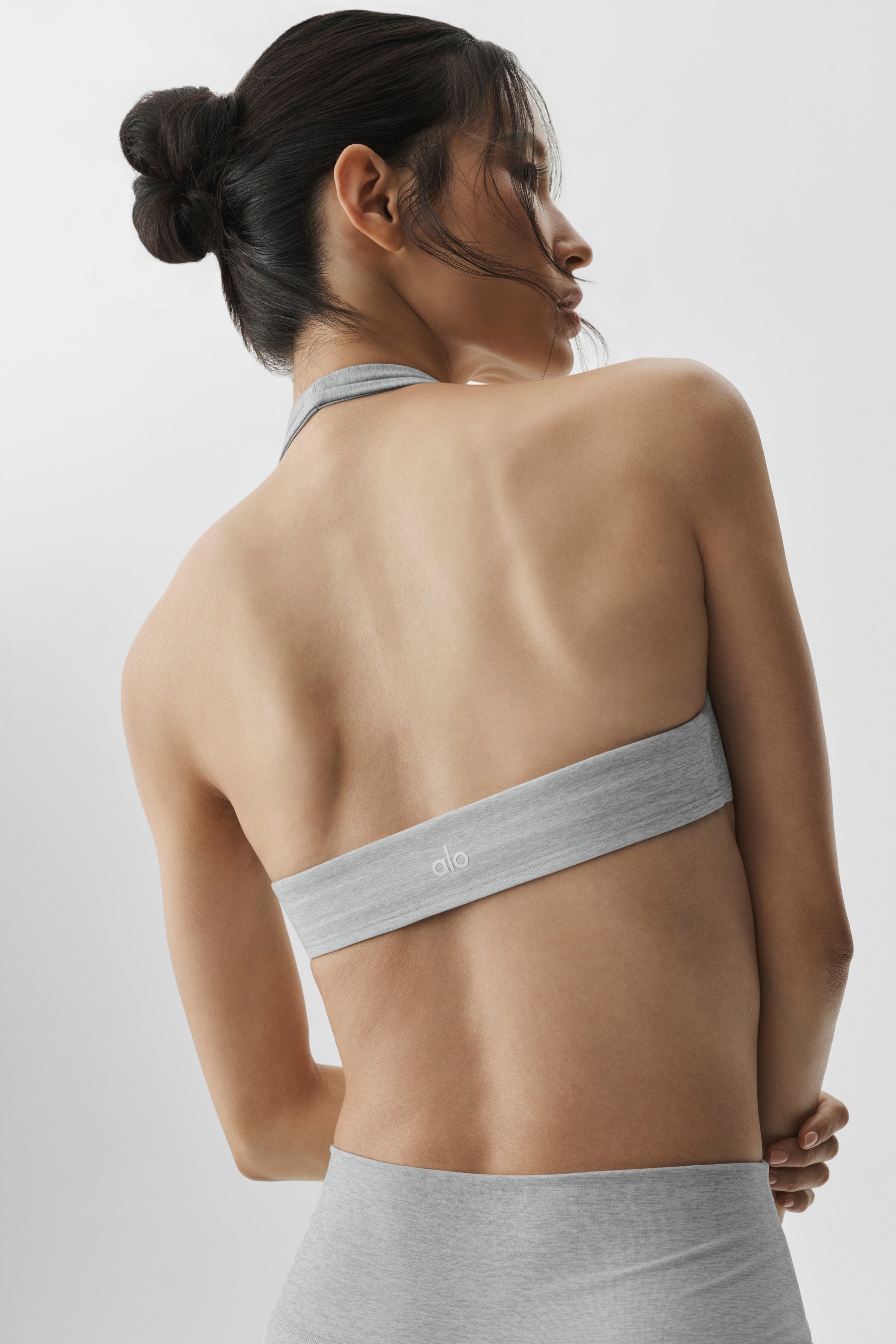 Alosoft Intuition Bra - Vintage Athletic Heather
